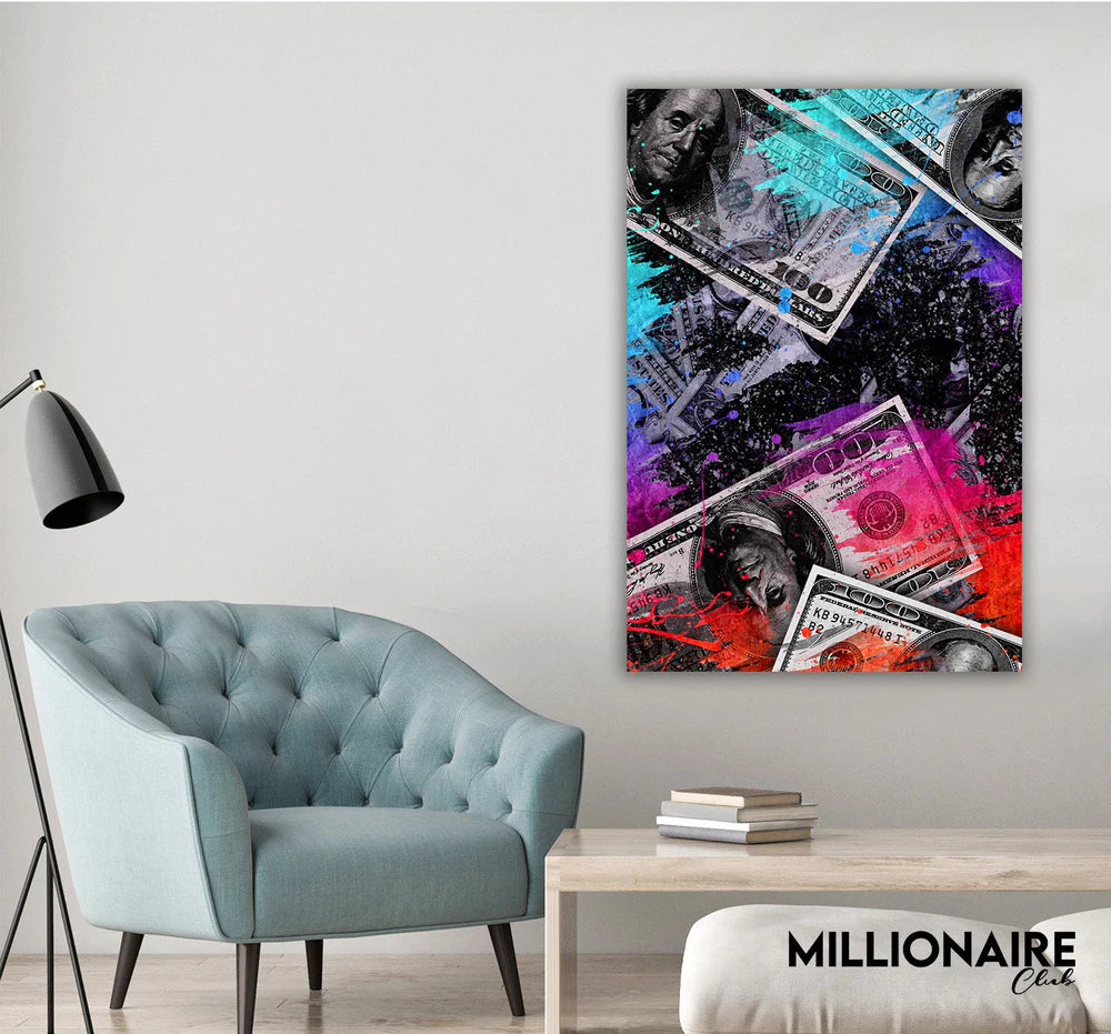 Money Bills Art