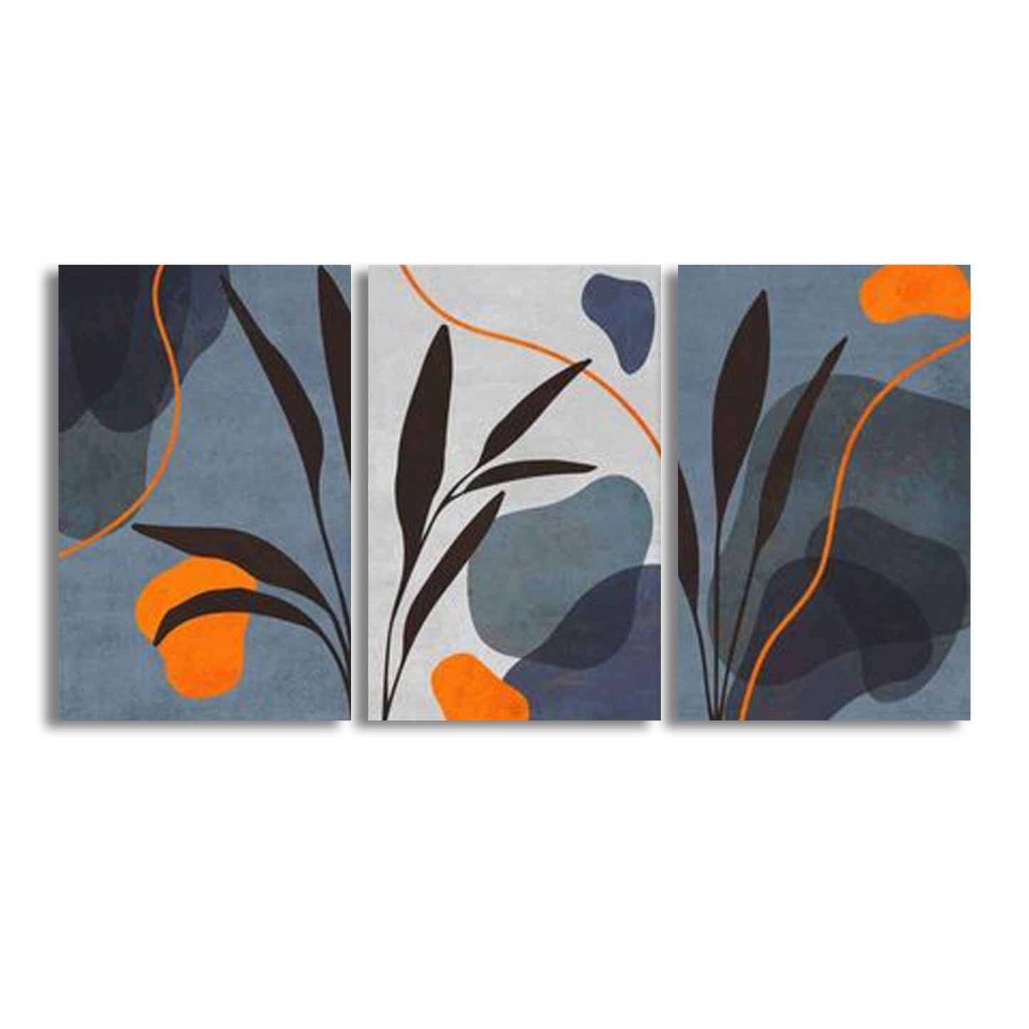 Black and Golden(3panel) | Wall Art