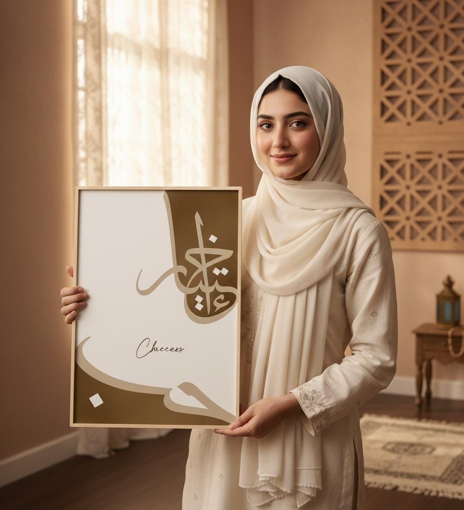 Calligraphy Islamic Wall Frame set