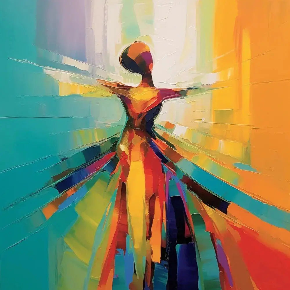 Ballet Dancer (4Panel) Wall Art