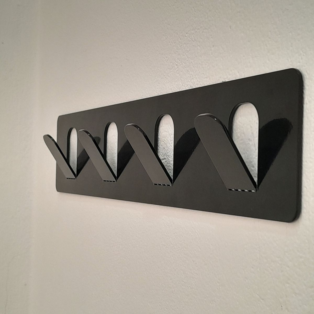 Modern 5 Hook Wall Mounted Towel Rack