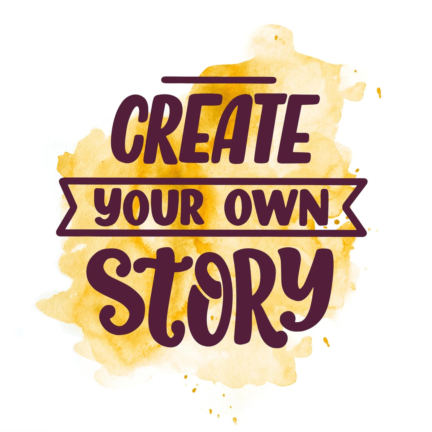 Colorful Typography Motivational Quotes (4 Panel) Wall Art