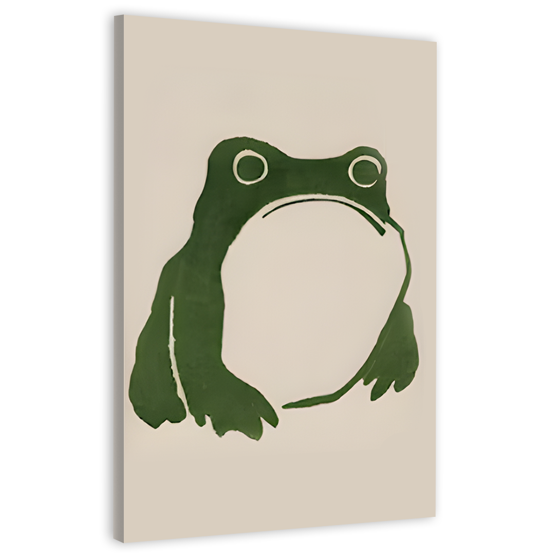 Matsumoto Hoji Frog Canvas Frames Wall Art
