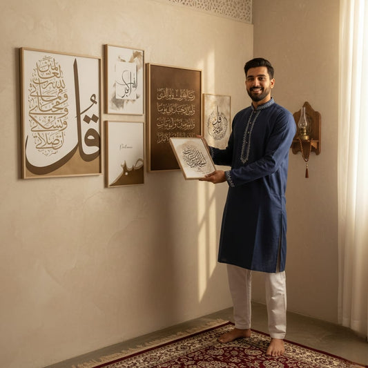 Ayat-ul-Qursi Calligraphy