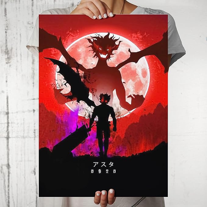 Black clover - Asta - Fifth Leaf Demon