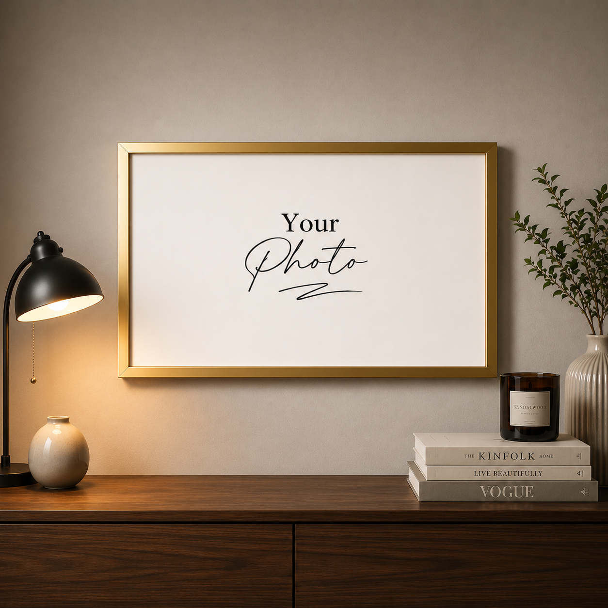 Horizontal Single Custom Frame | Personalized by you