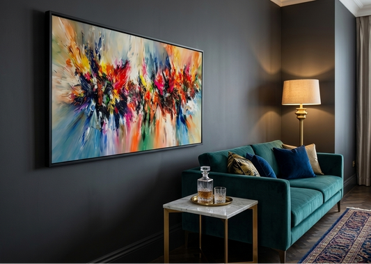 Modern Harmony | Light and Texture Abstract Canvas Art