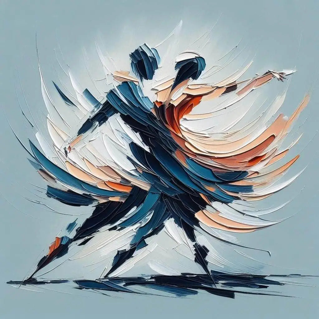 Ballet Dancer (4Panel) Wall Art