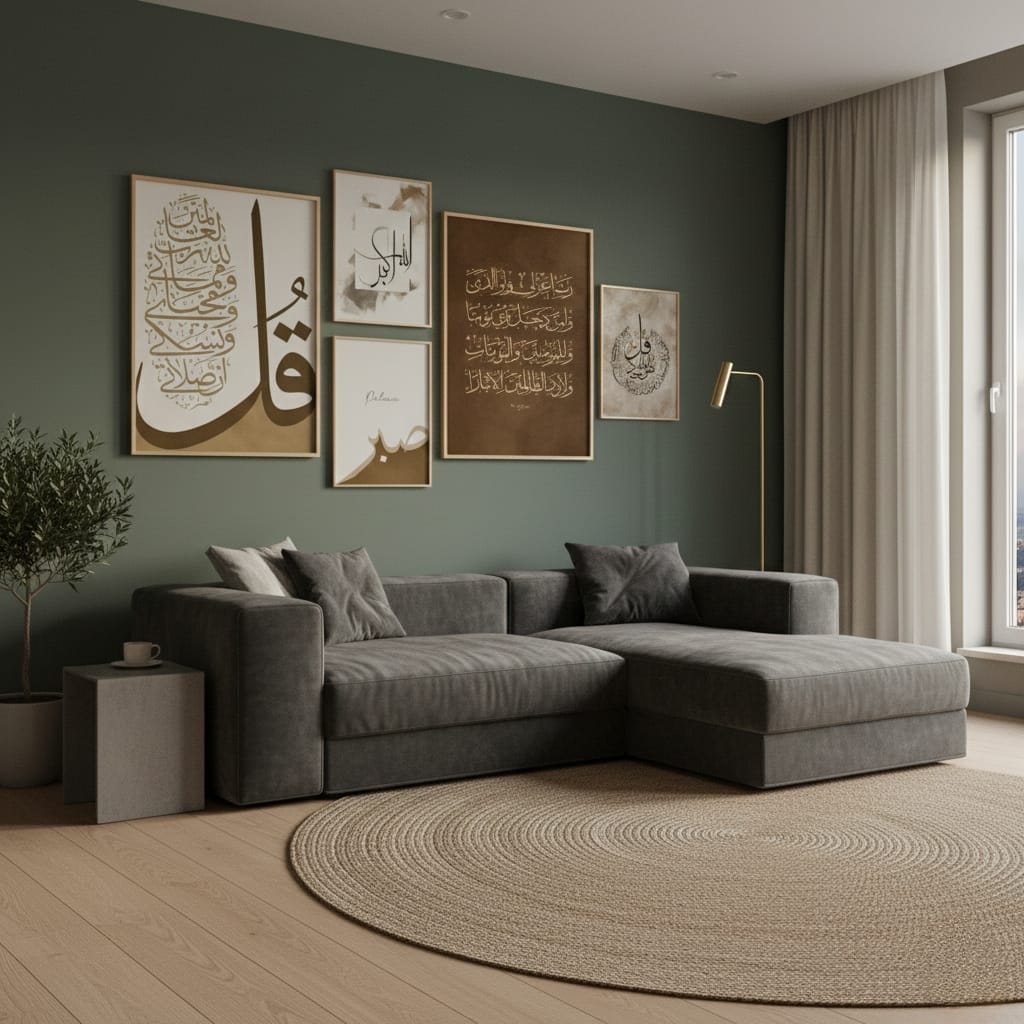 Ayat-ul-Qursi Calligraphy