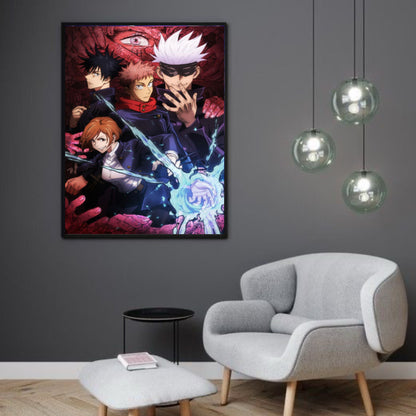 Jujutsu Kaisen Anime Wall Art