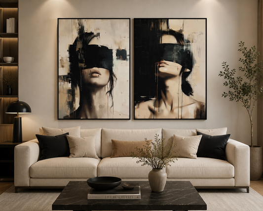 Untold Stories| Luxury Wall Art Set