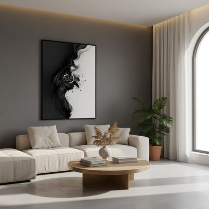 Allah | Black & White Canvas Art | Wall Art