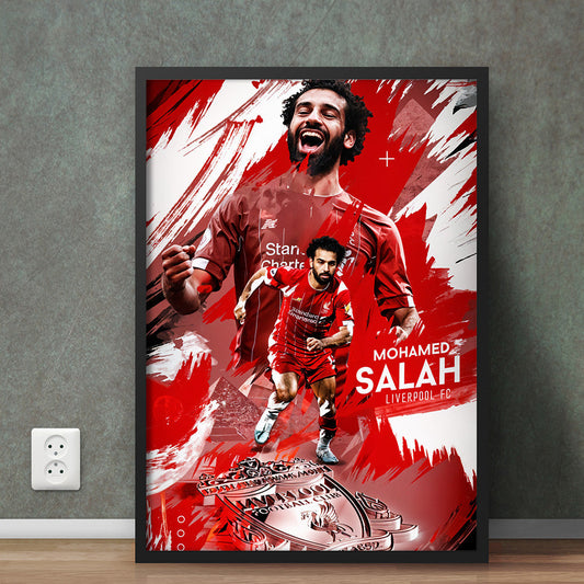 Mohamed Salah Liverpool FC - Football Legend Poster