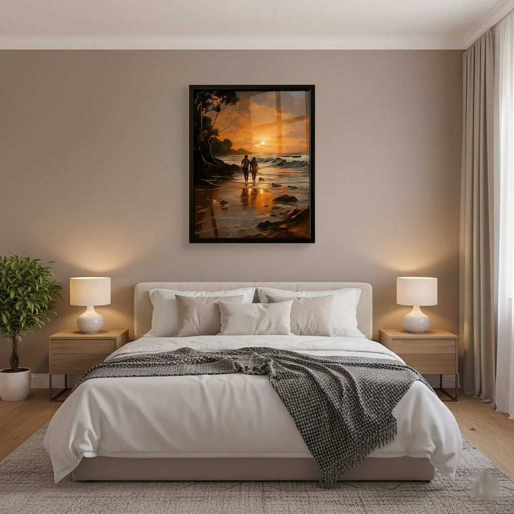 Romantic Strolls Canvas Frames | Wall Art