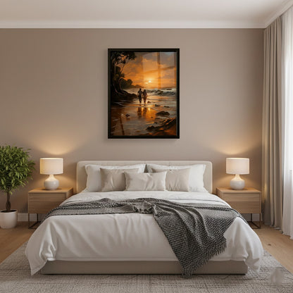 Romantic Strolls Canvas Frames | Wall Art