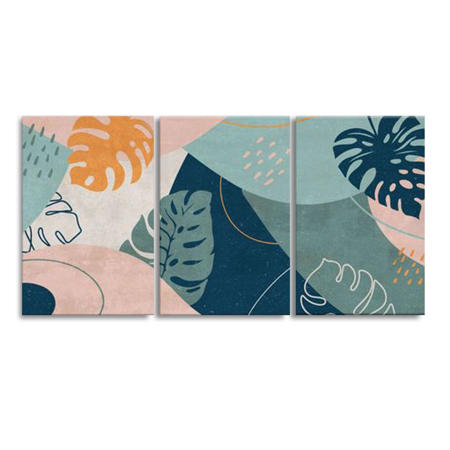 Botanical Leaves Bundle (3panel) | Wall Art