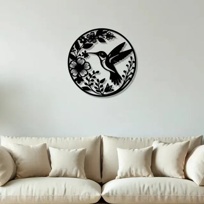 Hummingbird Metal Wall Art