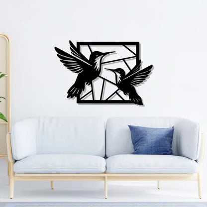 Flying Birds Metal Wall Art