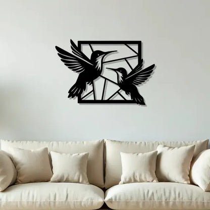 Flying Birds Metal Wall Art