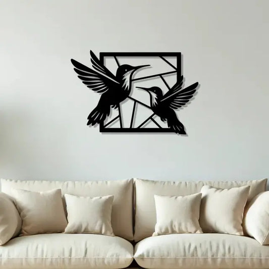 Flying Birds Metal Wall Art