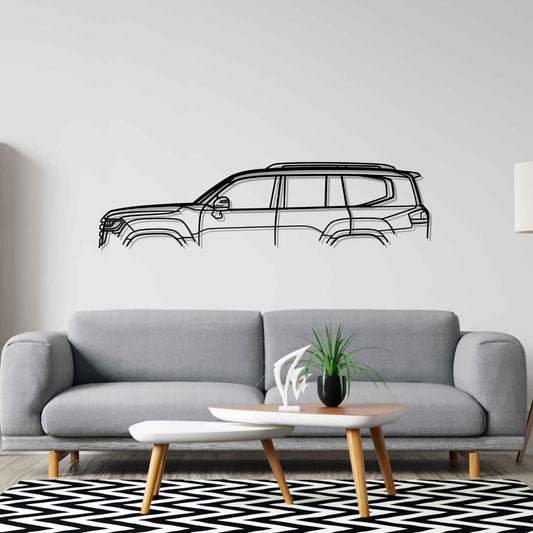 2023 Toyota Sequoia TRD Pro Laser Cut Metal Wall Art