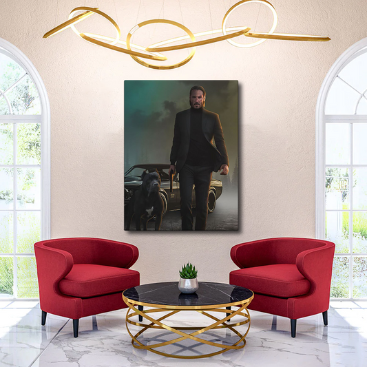 John Wick The Game Changer Canvas Frames Wall Art