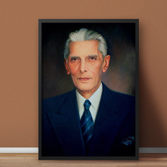 Quaid-e-Azam Muhammad Ali Jinnah Classic Portrait