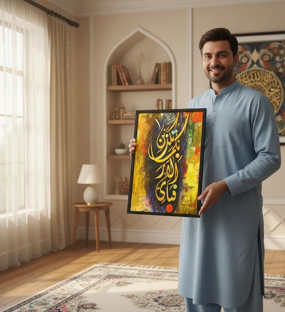 Islamic Style Canvas Frames | Wall Art
