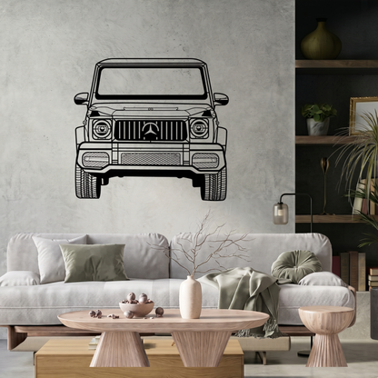 Mercedes G-Wagon Car Metal Laser Cut Metal Wall Art | Premium