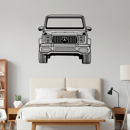 Mercedes G-Wagon Car Metal Laser Cut Metal Wall Art | Premium