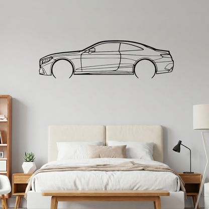 Mercedes-AMG S63 Laser Cut Metal Wall Art