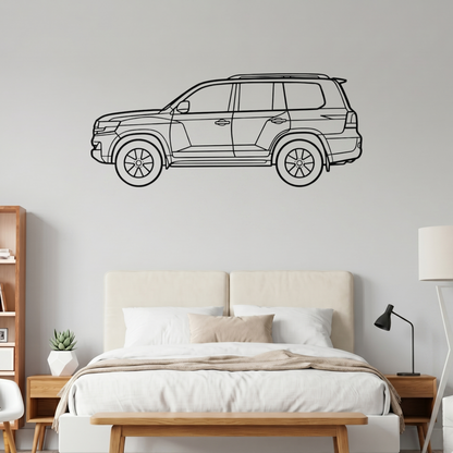 2023 Toyota Sequoia TRD Pro Laser Cut Metal Wall Art