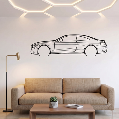Mercedes-AMG S63 Laser Cut Metal Wall Art