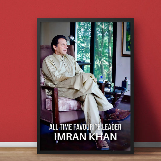 Imran Khan - All Time Favourite Leader Wall Art