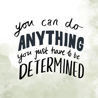 Positive Inspirational Black and white Qoutes (5 Panel) Wall Art