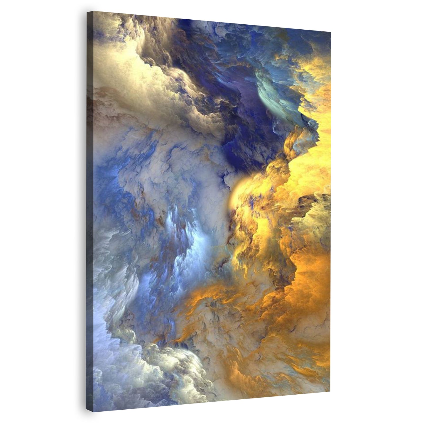 Nordic Decor Abstract Cloud Mist | Wall Art