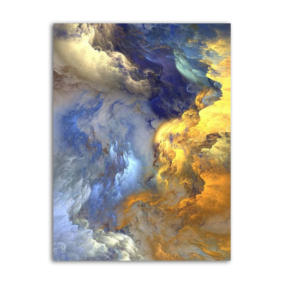 Nordic Decor Abstract Cloud Mist | Wall Art