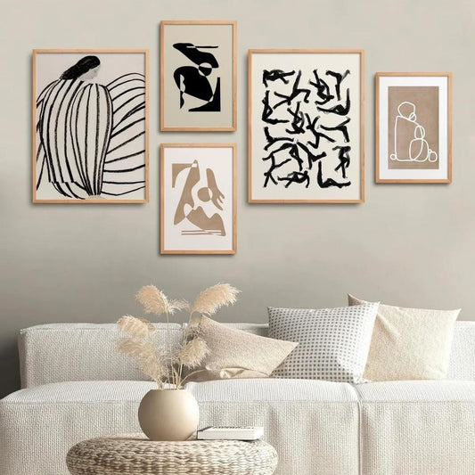 Unique BOHO Art Frames Abstract Wall Art