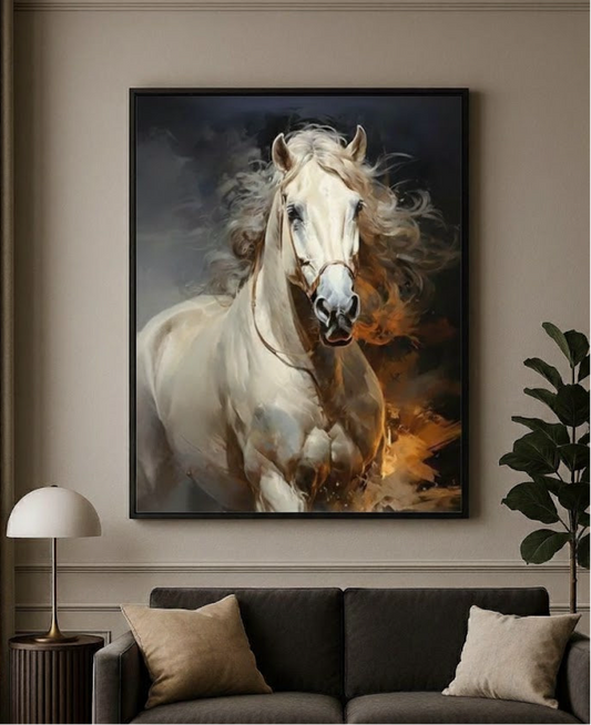Horse Running Wall Art