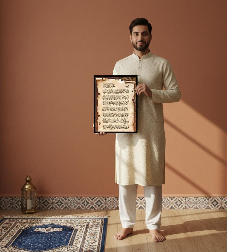 Surah Al Ikhlas | Islamic Caligraphy | Wall Art