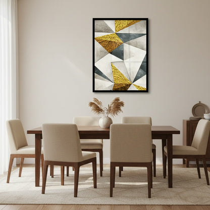 Nordic Abstract Geometry Nordic Canvas Frames | Wall Art