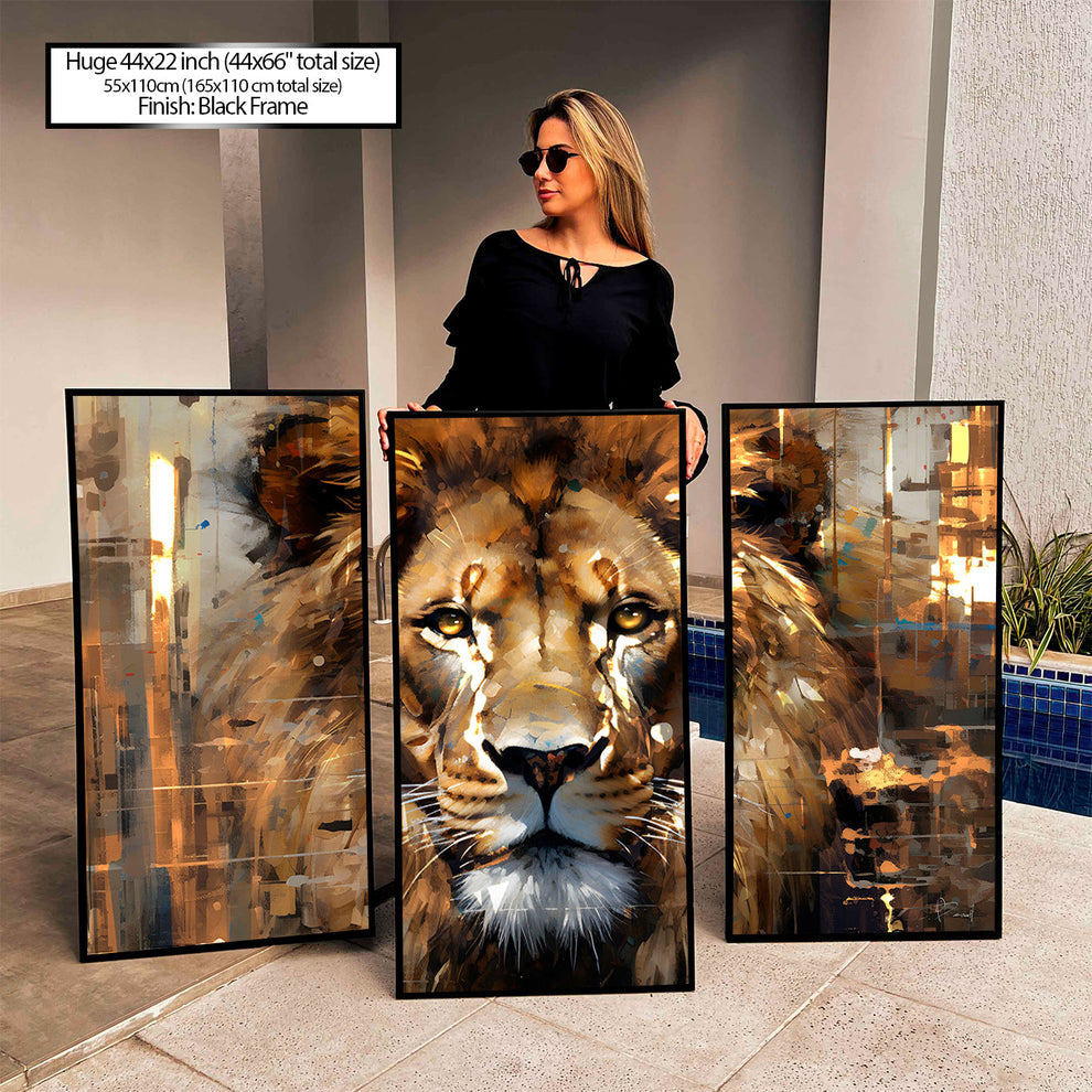 Lion Strati D'Arte - 3 Parts