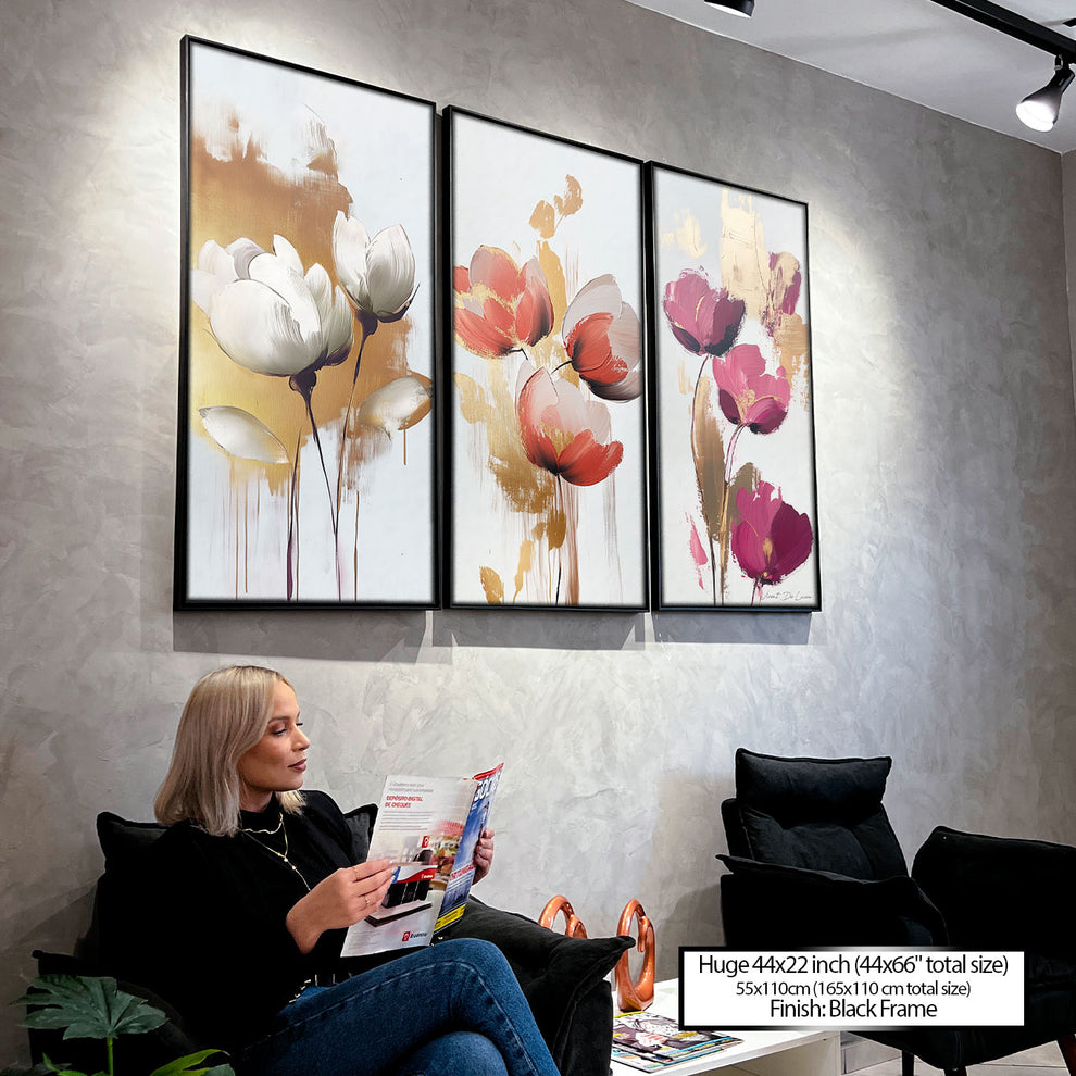 Elegant Flowers - 3 Parts