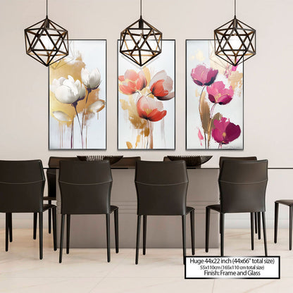 Elegant Flowers - 3 Parts