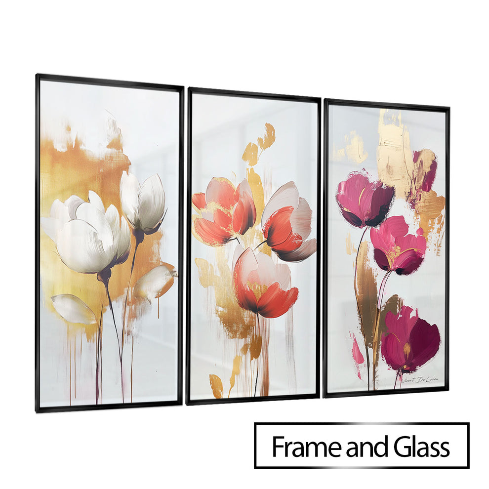 Elegant Flowers - 3 Parts