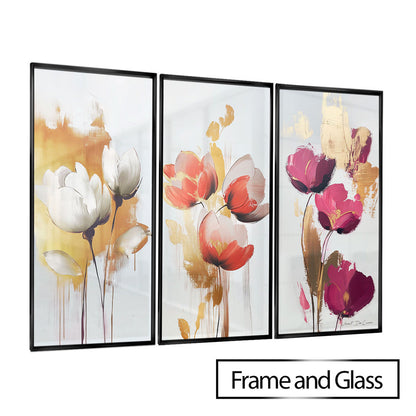 Elegant Flowers - 3 Parts