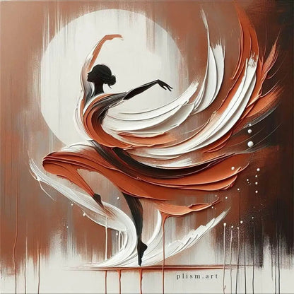Ballet Dancer (4Panel) Wall Art