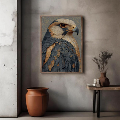 The Gilded Guardian Single Wall art