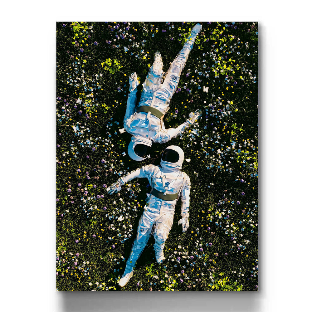 Space Nap In Flowers