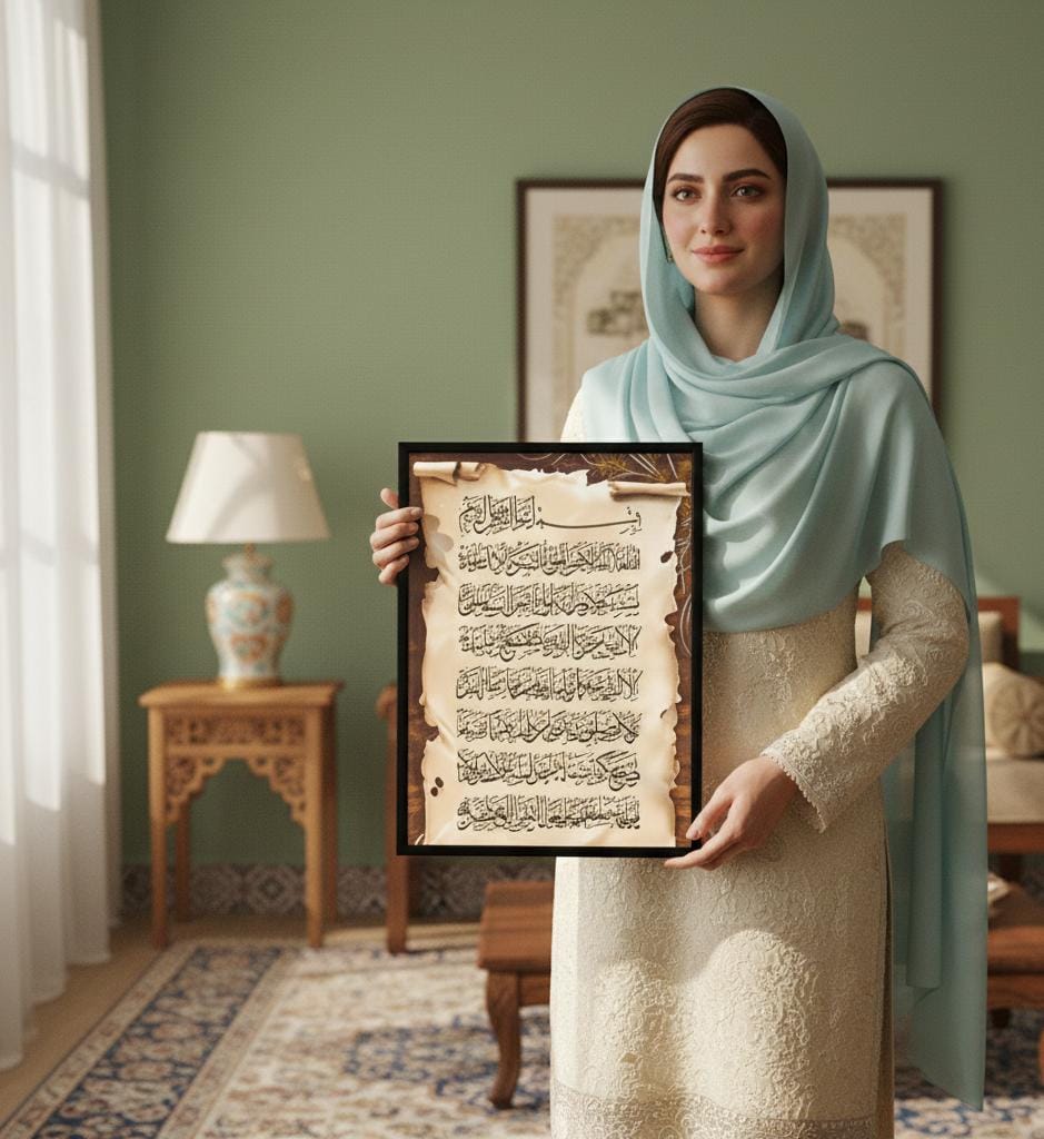 Surah Al Ikhlas | Islamic Caligraphy | Wall Art